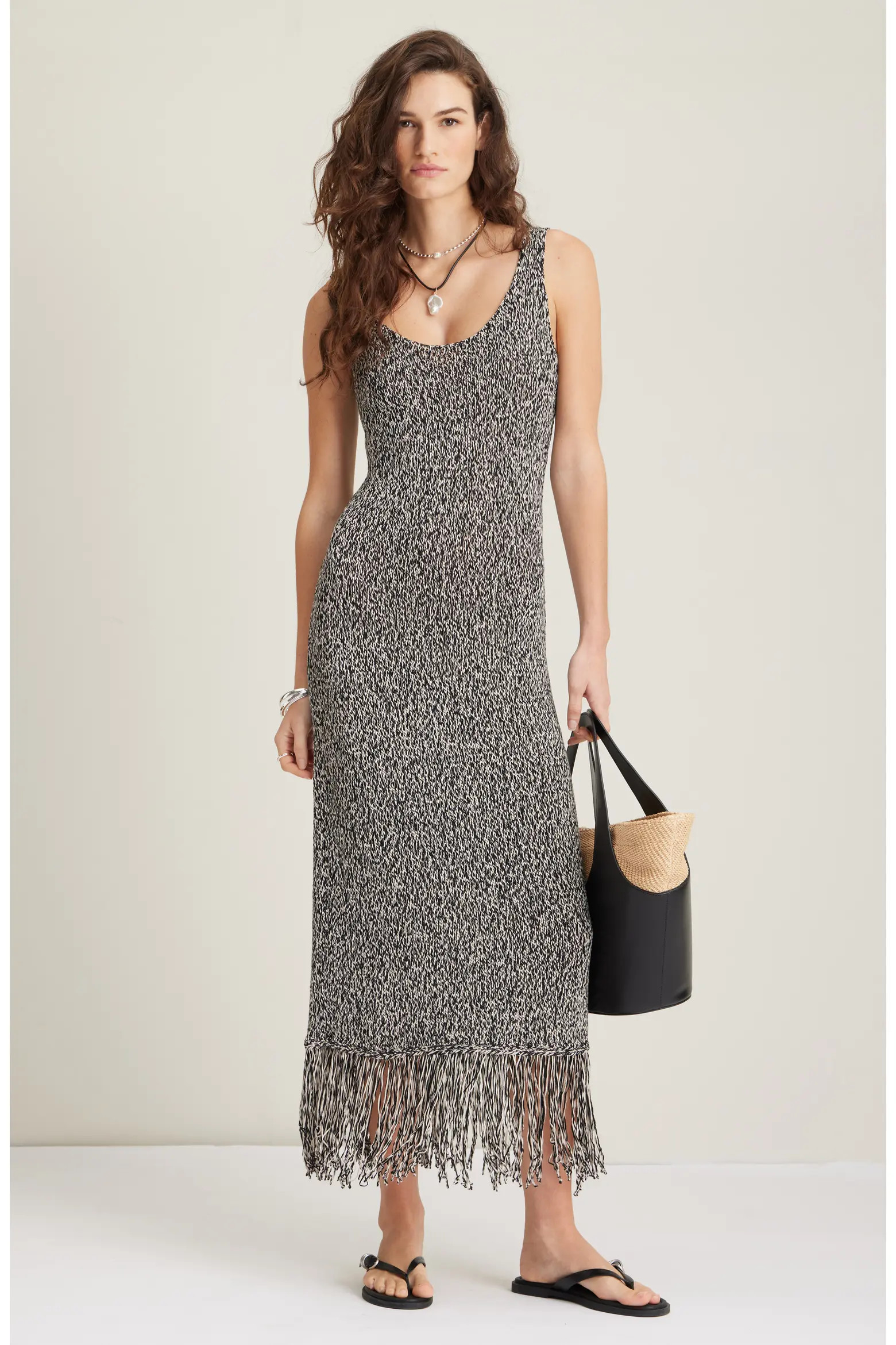 Fringe Maxi Sweater Dress (Women) | Nordstrom | Nordstrom