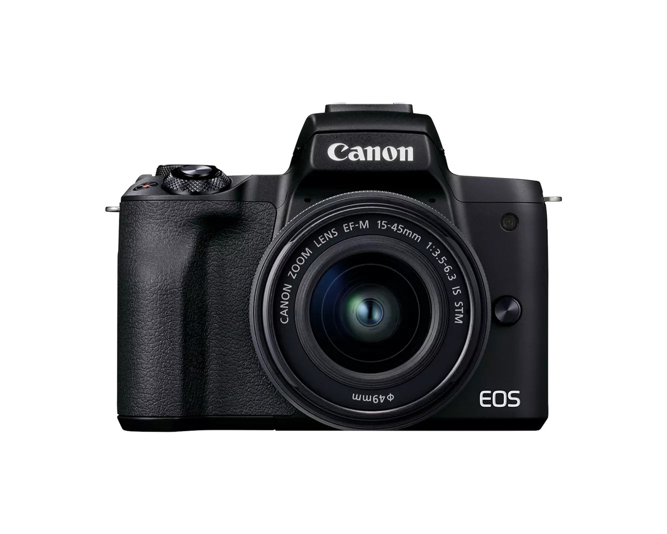 EOS M50 Mark II EF-M 15-45mm f/3.5-6.3 & 55-200mm f/4.5-6.3 IS STM Bundle Black | Canon