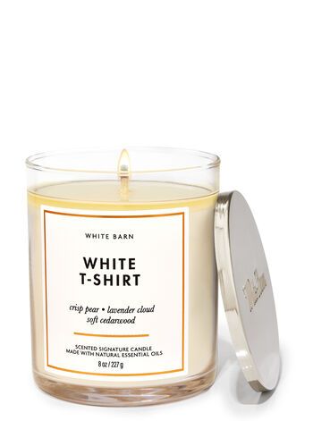 White Barn


White T-Shirt


Single Wick Candle | Bath & Body Works