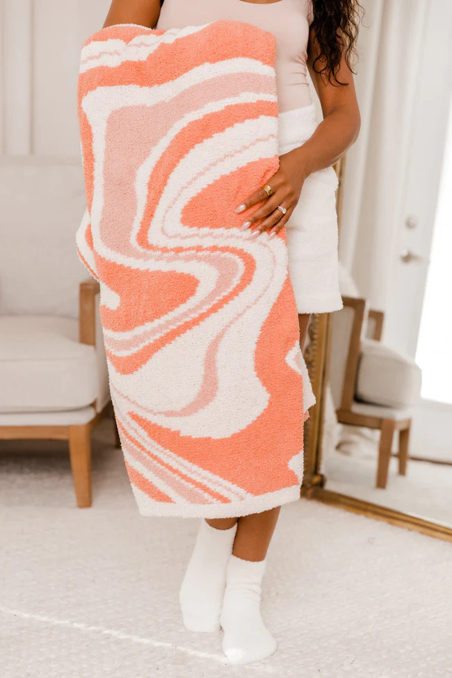 Make Me Believe Pumpkin Swirl Blanket FINAL SALE | Pink Lily
