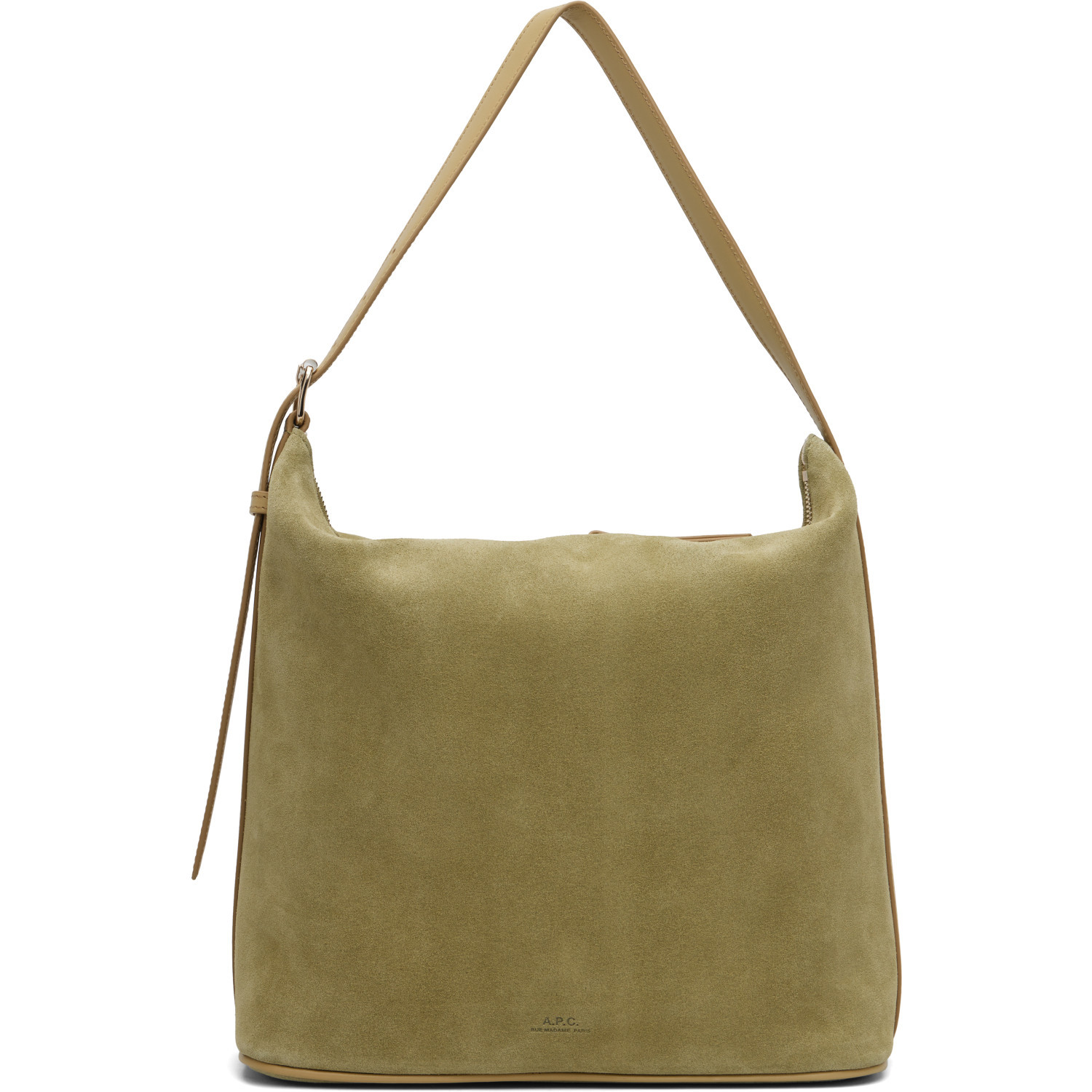 A.P.C. Khaki Vera Bag | SSENSE