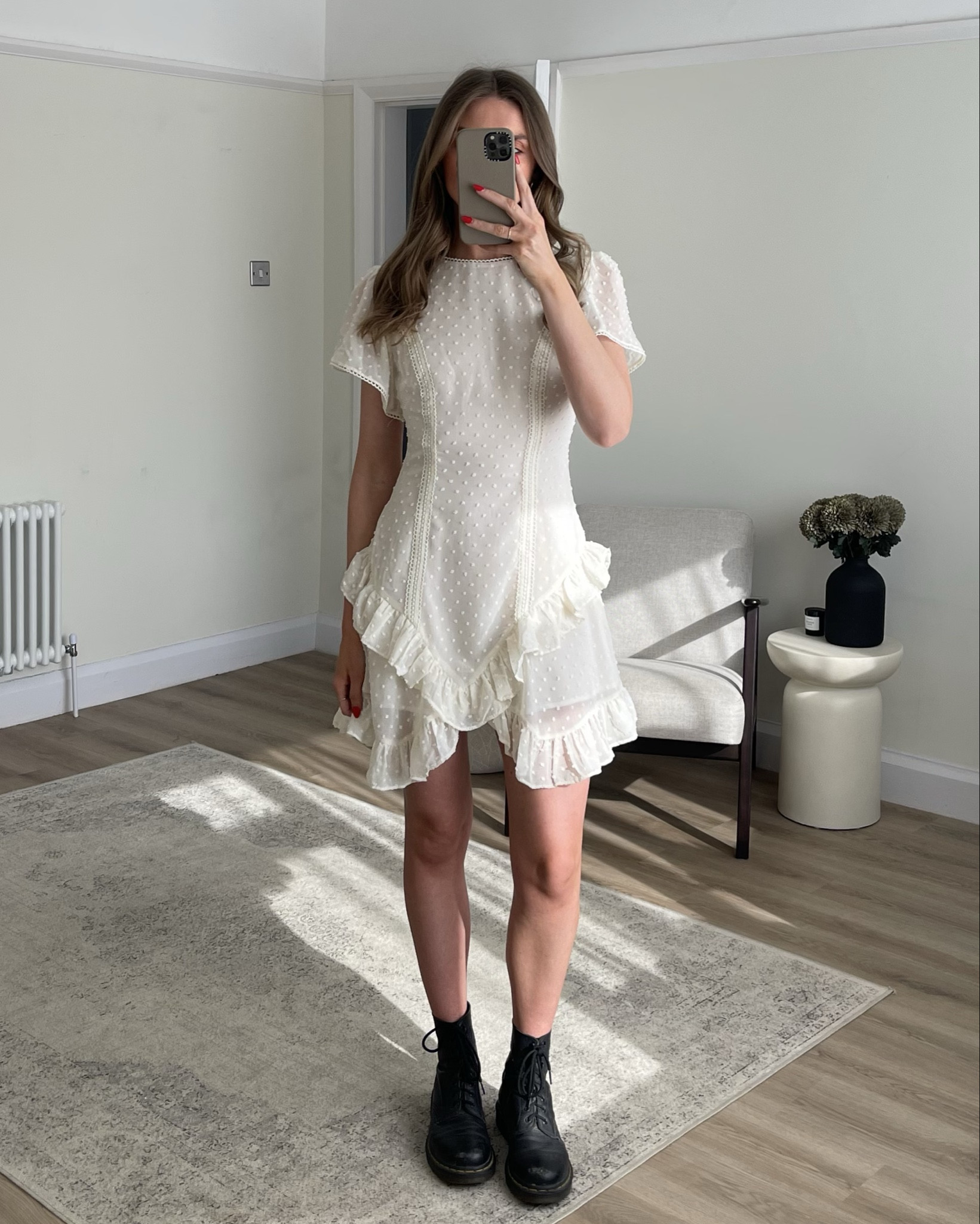 Festival / Glastonbury outfit inspiration 
Wearing a size 8 in the dress
In 5ft 6 
Dr marten boots 

#LTKuk #LTKsummer #LTKfestival