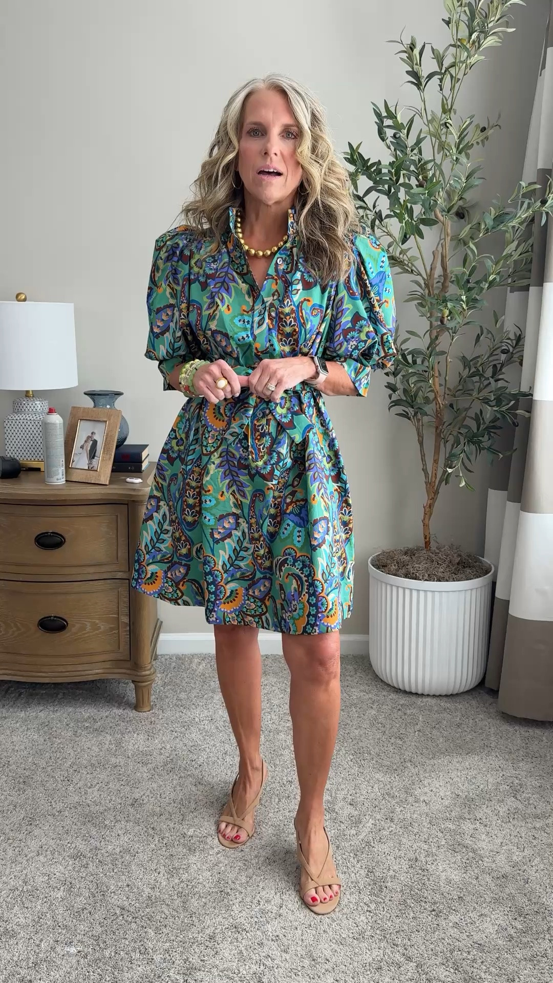 Wearing XS dress. Use code COAST20 on Allie + Bess. Perfect dress for work, wedding guest, showers  

#LTKootd #LTKOver40 #LTKgrwm