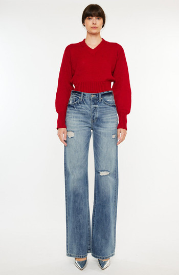 Montana Ultra High Rise 90's Flare Jeans | Nordstrom