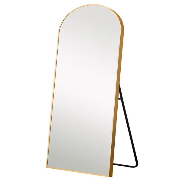 Huge Arch Full Length Floor Mirror | Wayfair Professional