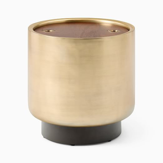 Drum Storage Side Table (20") | West Elm (US)
