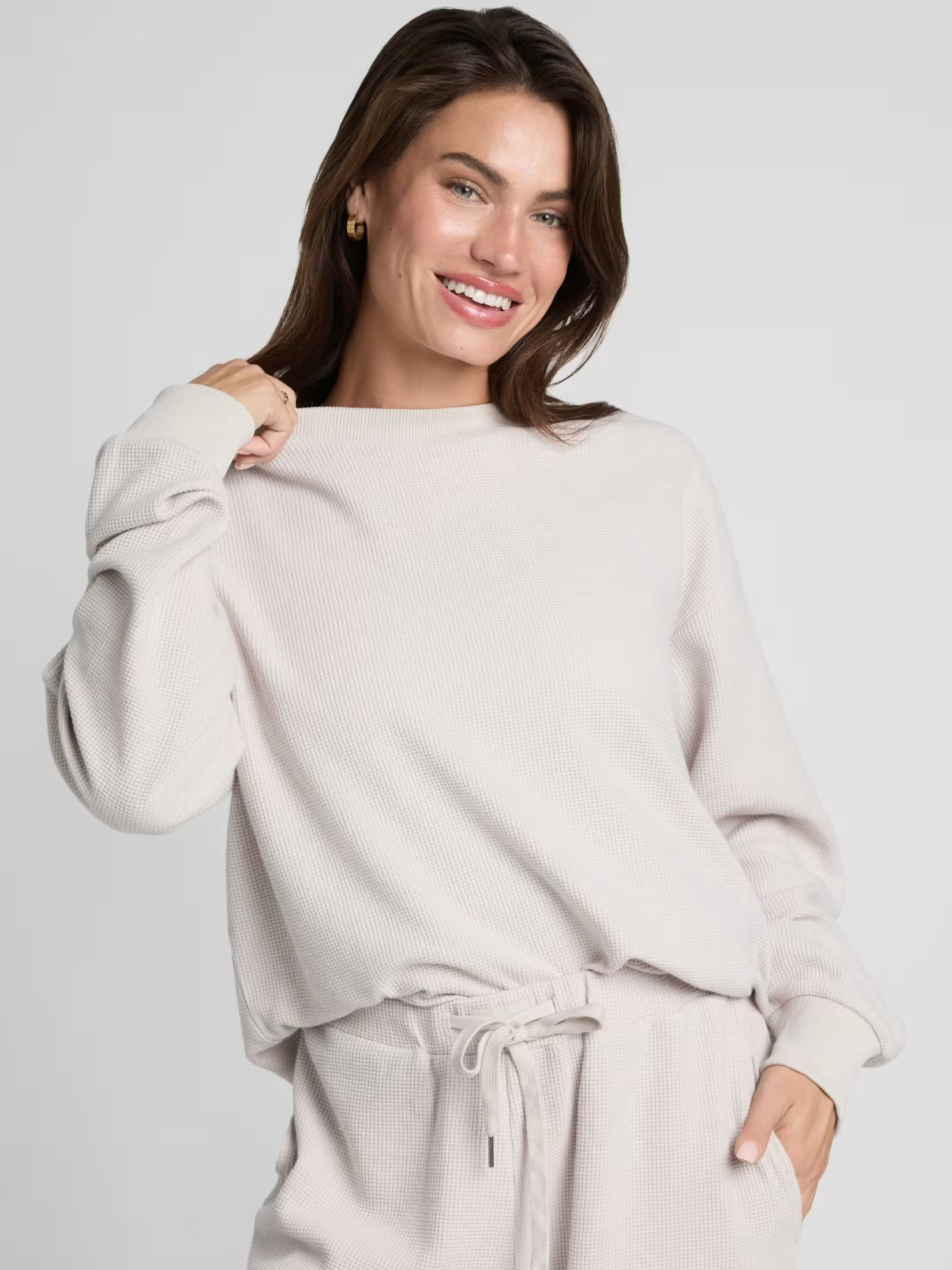 Waffle Lounge Long Sleeve — Comfrt | Comfrt