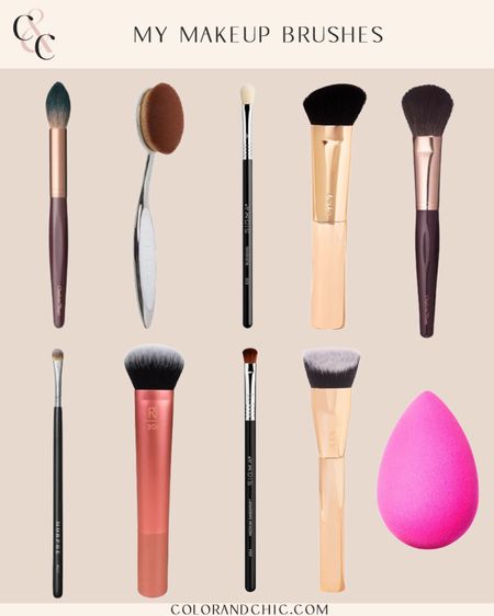 My makeup brushes for foundation, blush, contour, bronzer, eyes and more! Love these tools to do my makeup 

#LTKBeauty