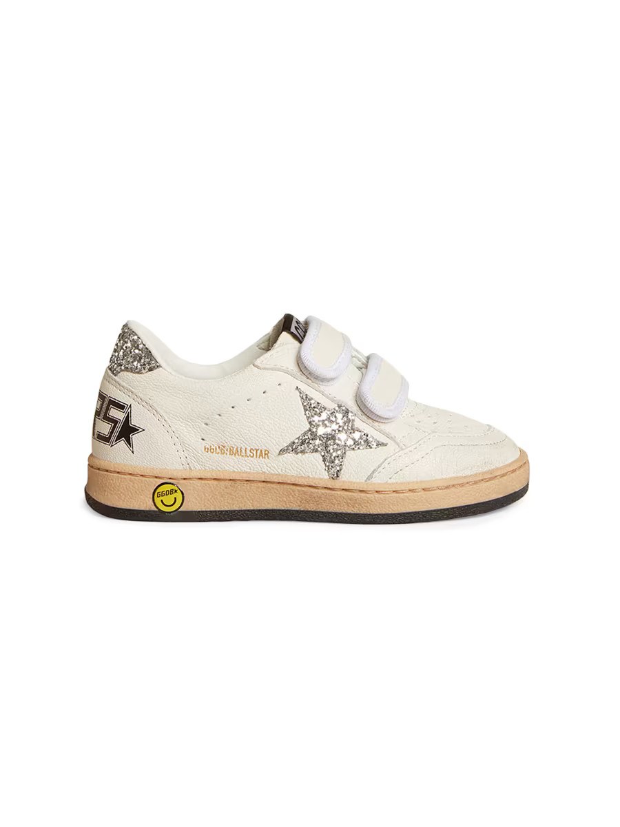 Golden Goose Baby Girl's, Little Girl's &amp; Girl's Ballstar Glitter Star Sneakers | Saks Fifth ... | Saks Fifth Avenue