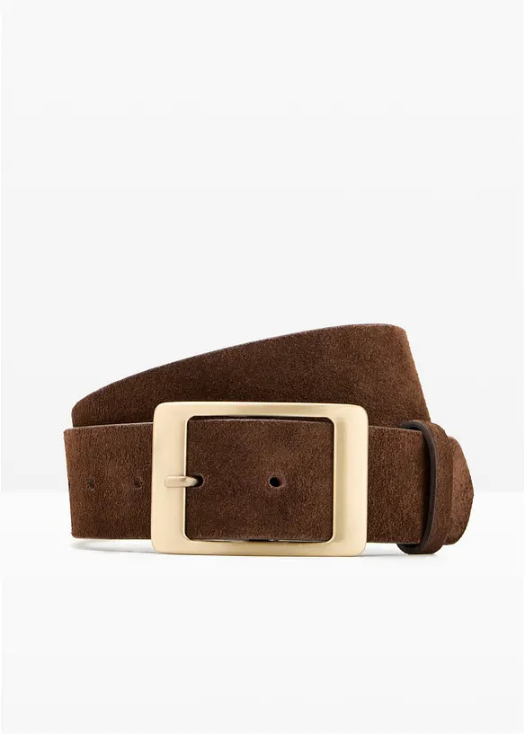 Ledergürtel aus Wildleder | Bonprix DE