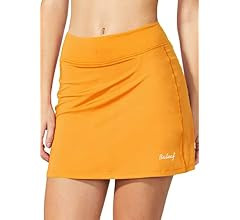 BALEAF Women's Tennis Skirt Golf Athletic with Shorts Pockets Running Workout Sports | Amazon (US)