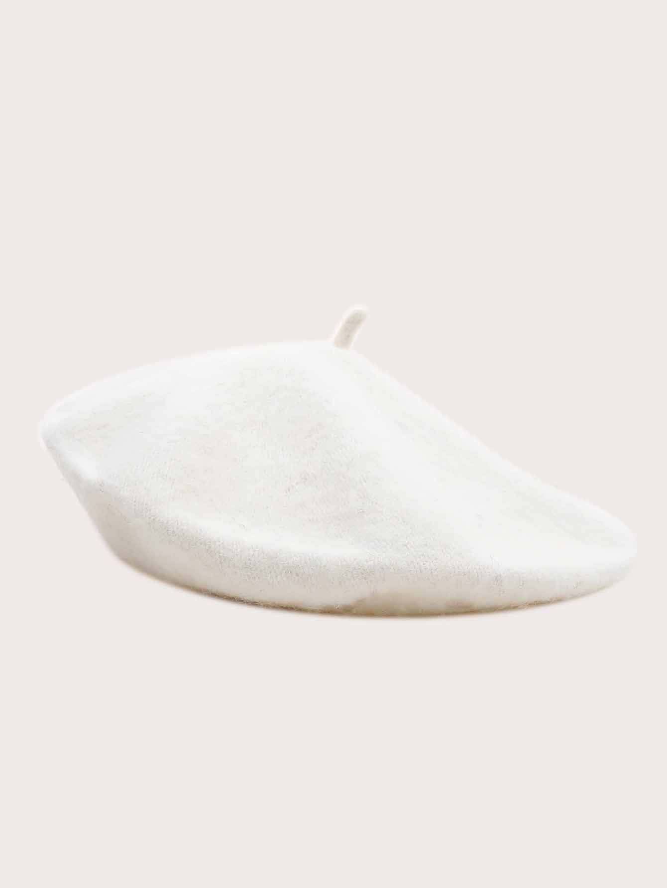 Minimalist Solid Beret | SHEIN