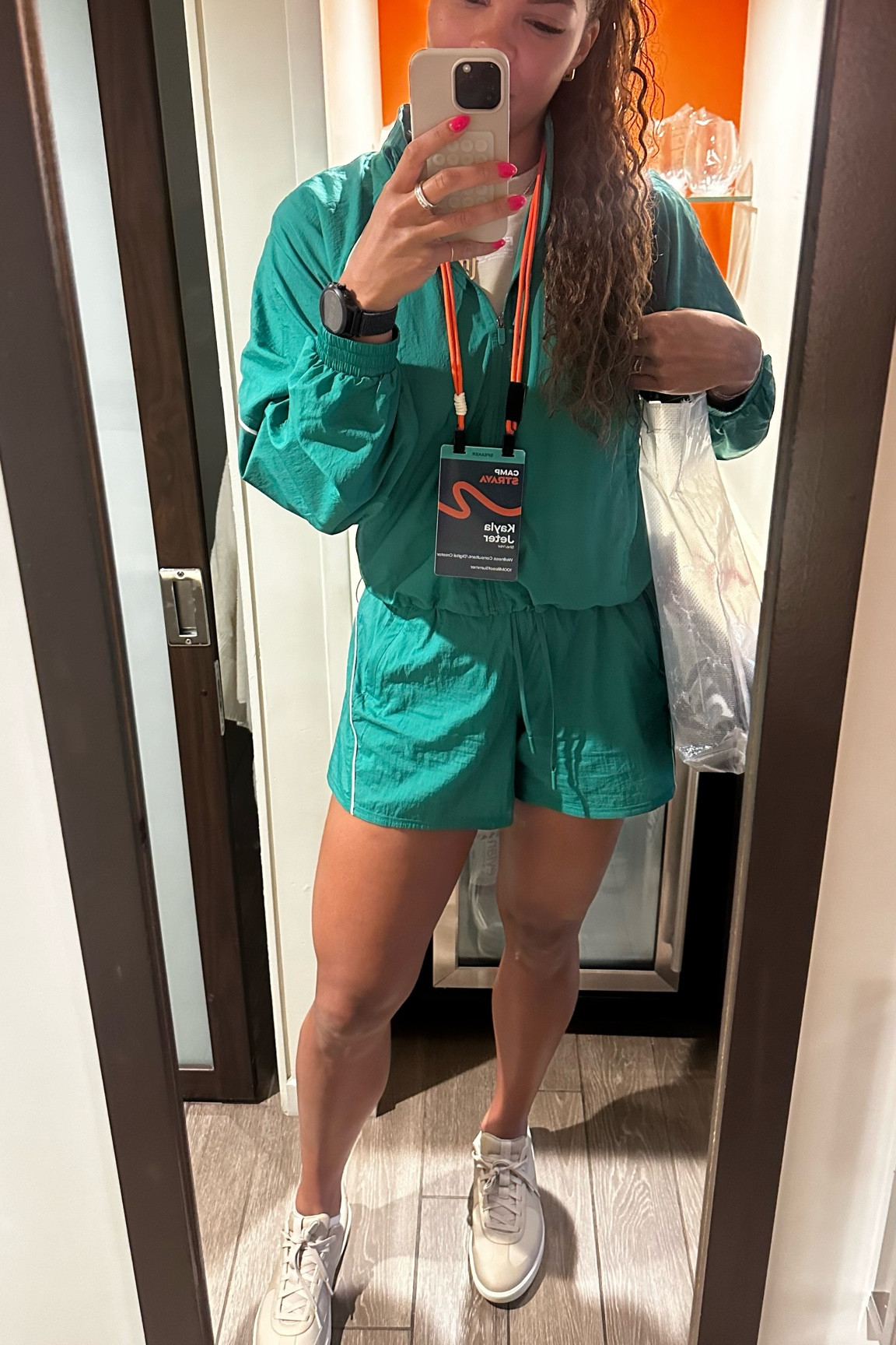 the track suit I didn’t know I needed. jacket: 10 | shorts: 8

#LTKStyleTip #LTKActive #LTKFitness