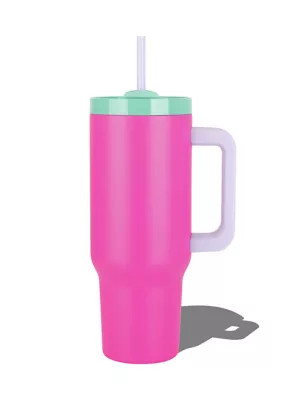 go 40 oz Handle Tumbler - Pink Colorblock, 40 Ounces | Belk