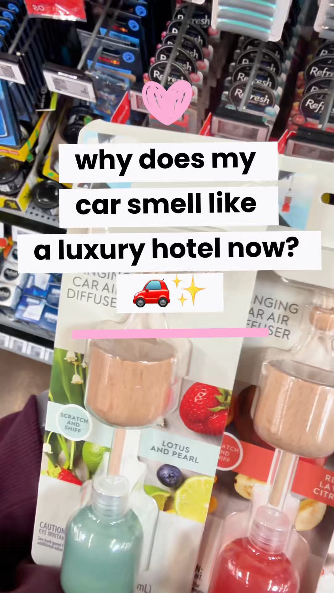 Why does my car smell like I upgraded my entire life overnight?! 😭✨

I just found these Better Homes & Gardens car air fresheners at Walmart and they smell like a high-end home fragrance… not that strong gas station scent.

✔️ clean, cozy, slightly luxe vibes
✔️ not overpowering
✔️ under $10 so you can grab multiples

If you want your car to smell fresh, elevated, and a little bougie… THIS is it.

🚨 don’t wait—Walmart rotates inventory fast and the best scents always go first

👉🏾shop now through my LTK before your favorite is gone


#LTKSaleAlert #LTKHome #LTKvlog