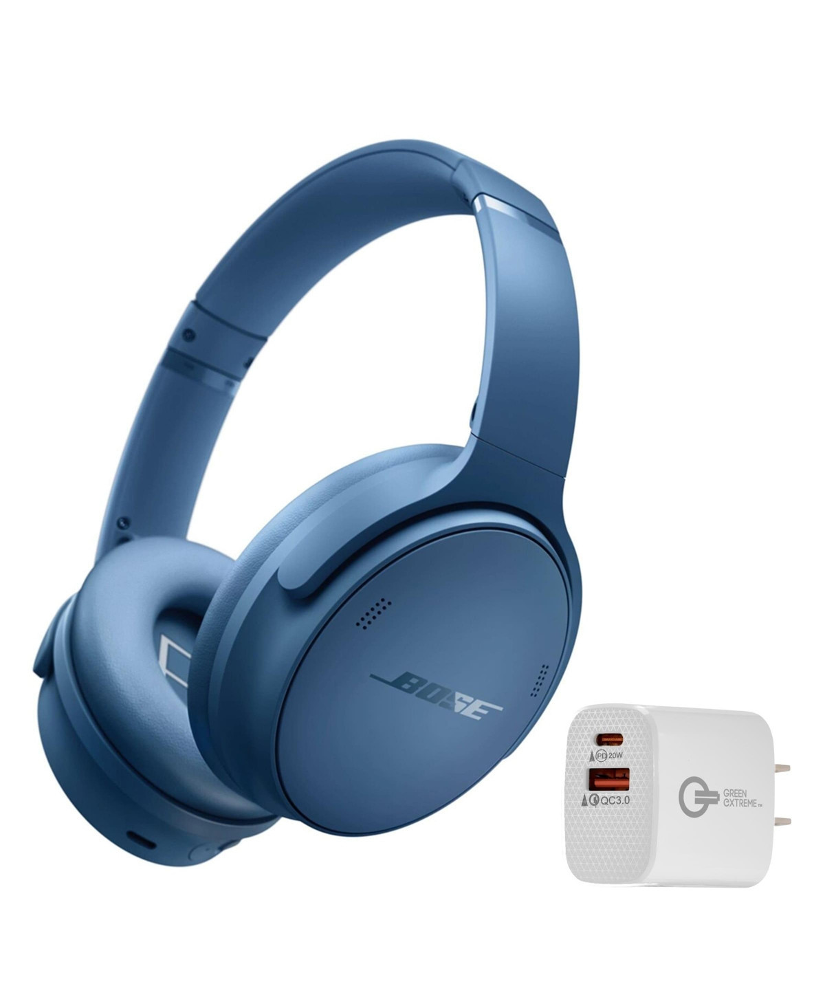 Bose Quiet Comfort Wireless Noise Cancelling Over-Ear Headphones - Blue dusk | Macy's