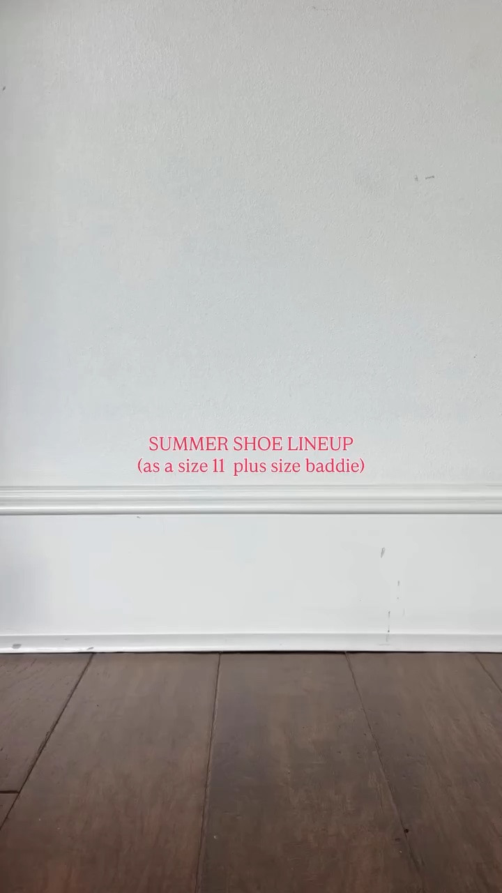 Summer shoes are my fave! Comment “SHOE” and I will dm you links to these! These are pretty affordable finds but tell me which ones are your faves?💕🙌🏽

#shoes #shoelover #plussizestyle