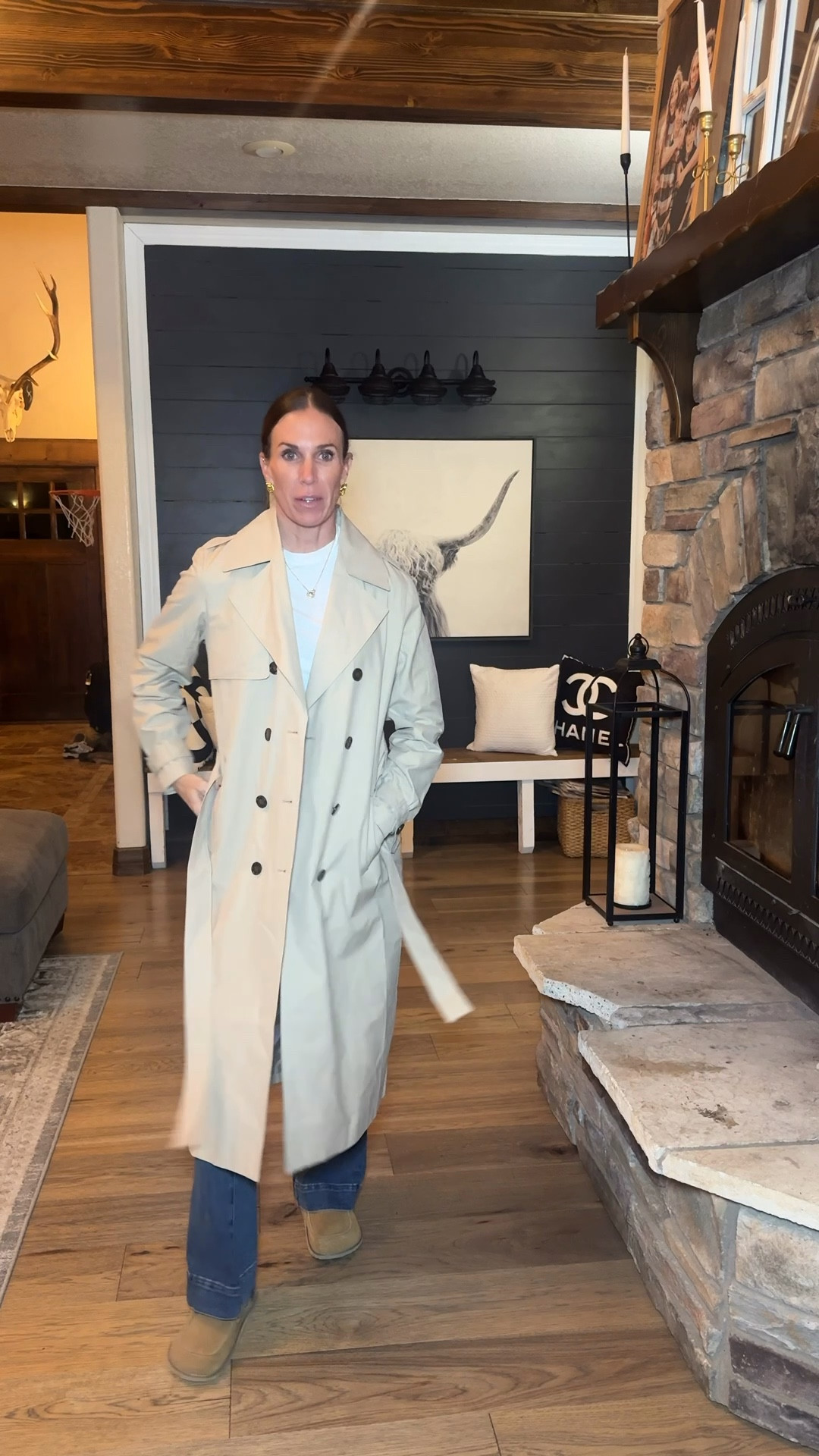 Perfect trench for the fall. 
Size down if you are in between sizes 

#LTKFindsUnder100 #LTKStyleTip #LTKU