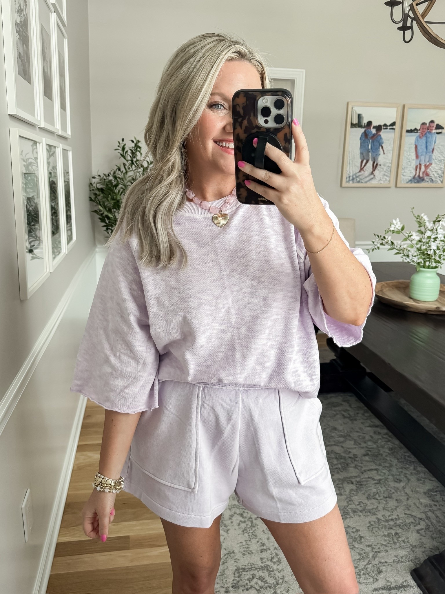 Loving this cozy scuba knit set in  petal pink. A perfect color for spring 🌷

#LTKSeasonal #LTKOver40