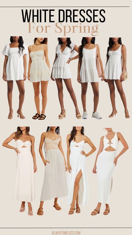 White dresses are on trend for this Spring and Summer! They are great for so many occasions. Rounding up a handful that I’m currently loving! 

White Dress
Bachelorette Party
Bridal 
Nordstromm


#LTKWedding #LTKSeasonal #LTKStyleTip