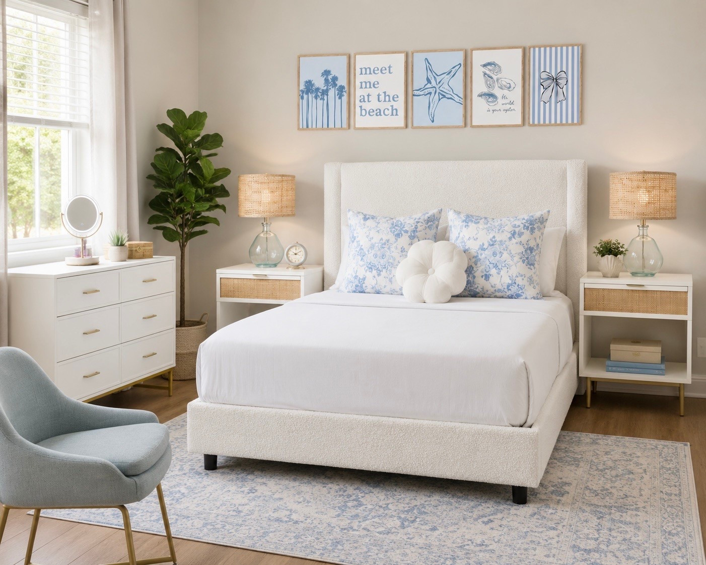 Teenage Girl Room Design Ideas - Light Blue/Neutral Coastal Bedroom

Teen girl bedroom, @Pottery Barn Teen, LoveShackFancy decor, floral decor, blue and gold decor, college apartment ideas, girl bedroom, pastel blue bedroom, beach house decor, beach bedroom, coastal home decor, rattan decor, college girl bedroom, dorm decor, back to college, girl dorm room, preteen girl, bedroom makeover, preppy decor, coastal room decor, lake house, soft blue decor

#LTKHome