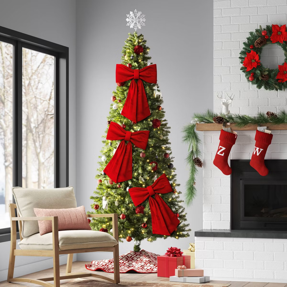 Large Single Christmas Decorative Bow - Wondershop™​​​​​​​ | Target