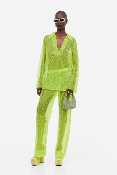 Rhinestone-embellished Mini Bag | H&M (US + CA)