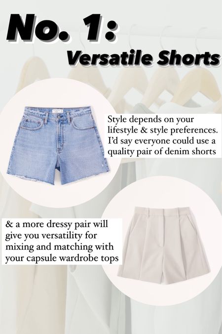 Capsule wardrobe shorts

#LTKunder50 #LTKunder100 #LTKstyletip
