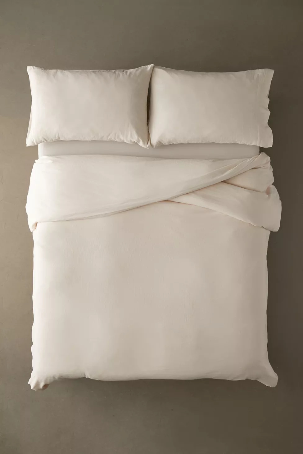 Cozy Crinkle Duvet Set | Urban Outfitters (US and RoW)