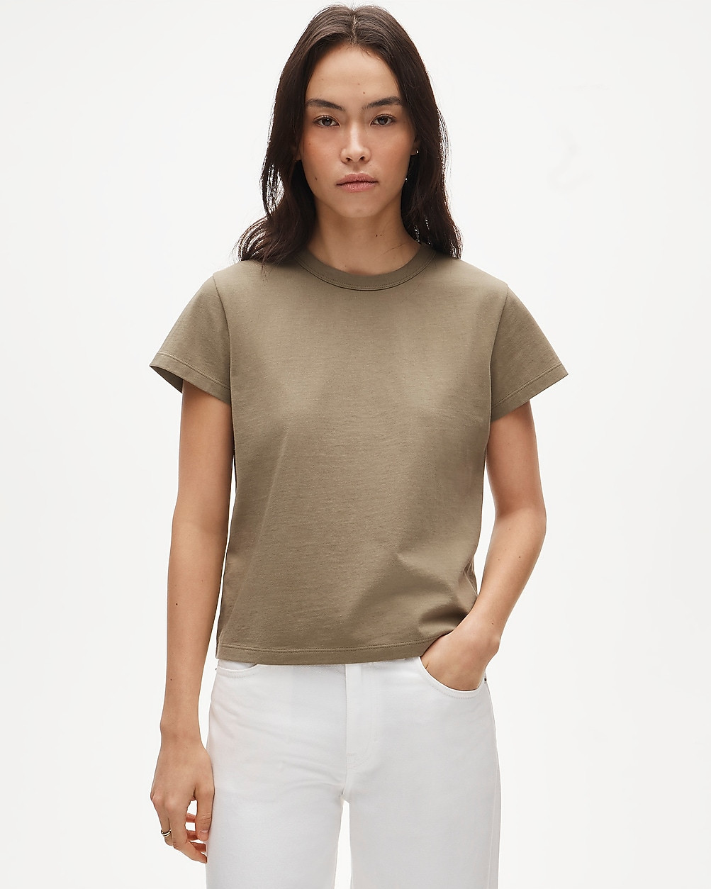 Boyfriend jersey classic-fit T-shirt | J. Crew US