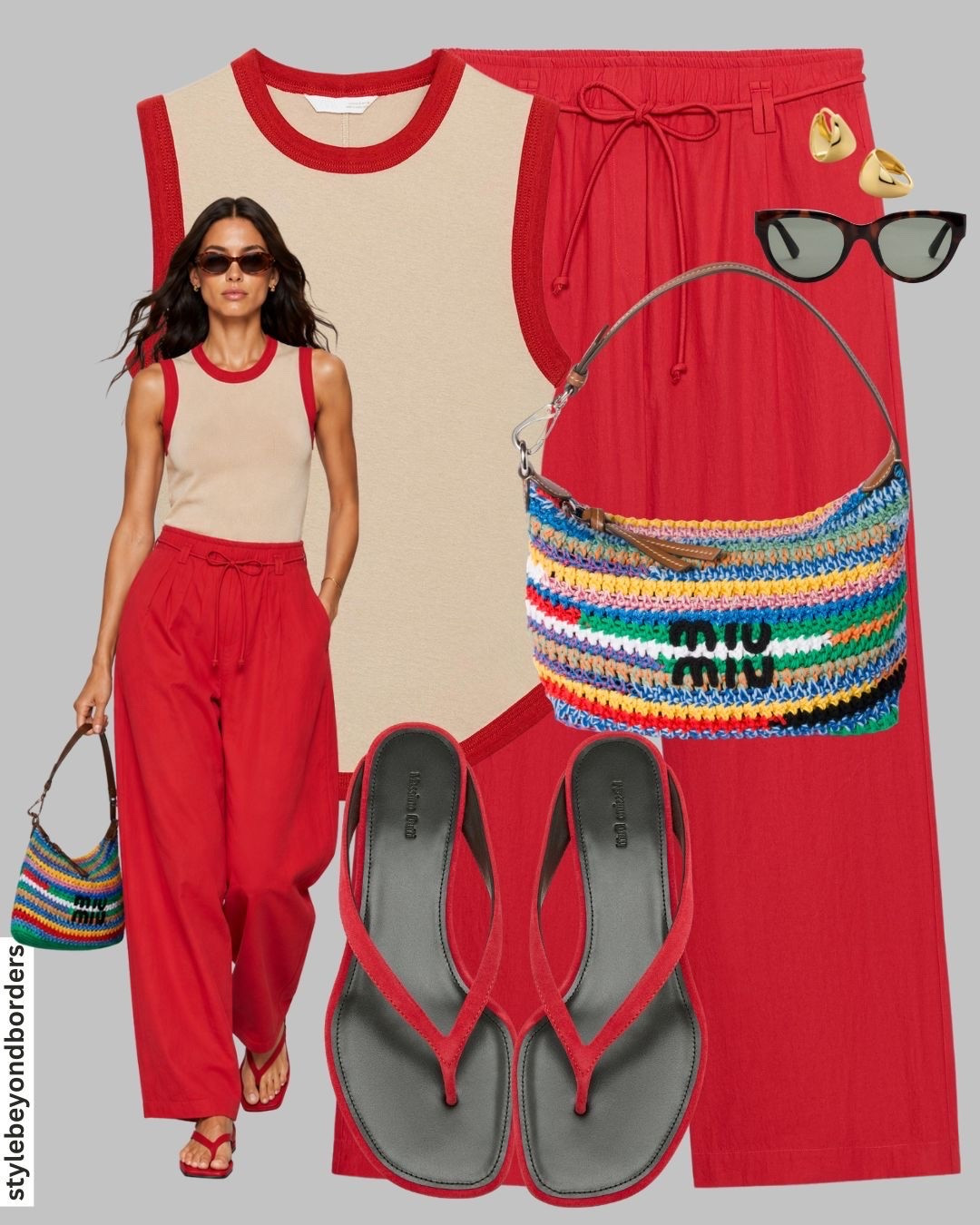Styling red trousers for summers 🔥❤️



Tags: adidas firebirds shirt, adidas firebirds trousers, contrast trim vest, red summer sandals, miumiu sumer bag, holiday outfit, chic outfit, easy to style summer outfit, striped outfit, zara, adidas, miumiu

#LTKsummer #LTKtravel #LTKstyletip