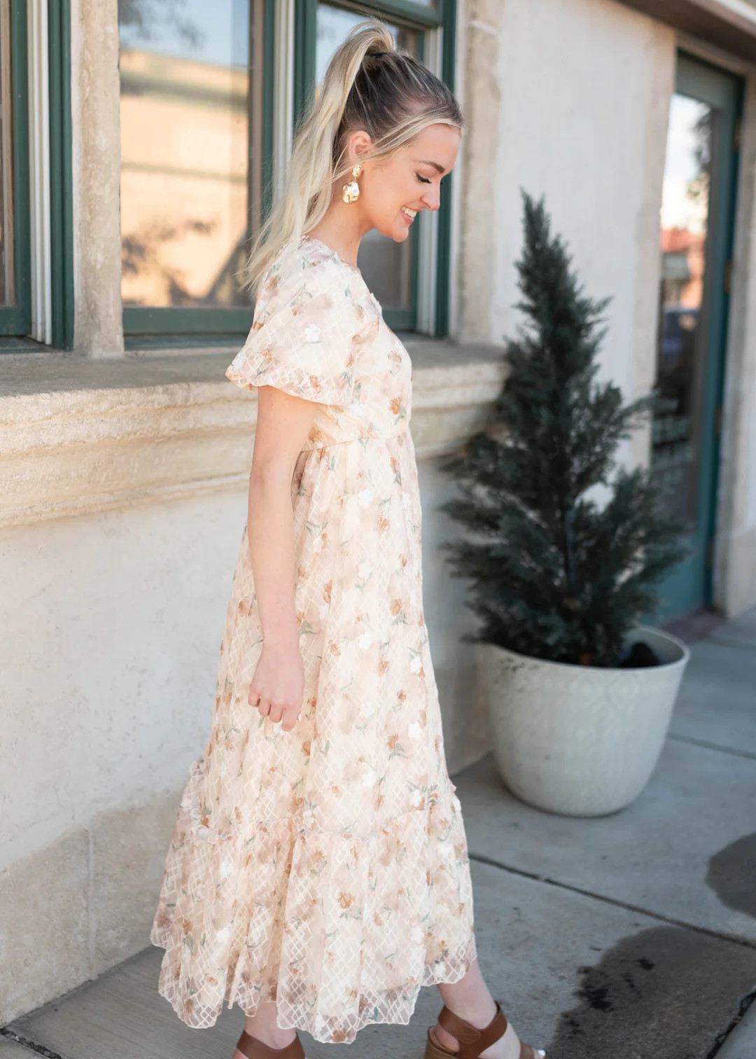 Alina Floral Lace Dress | My Sister's Closet Boutique