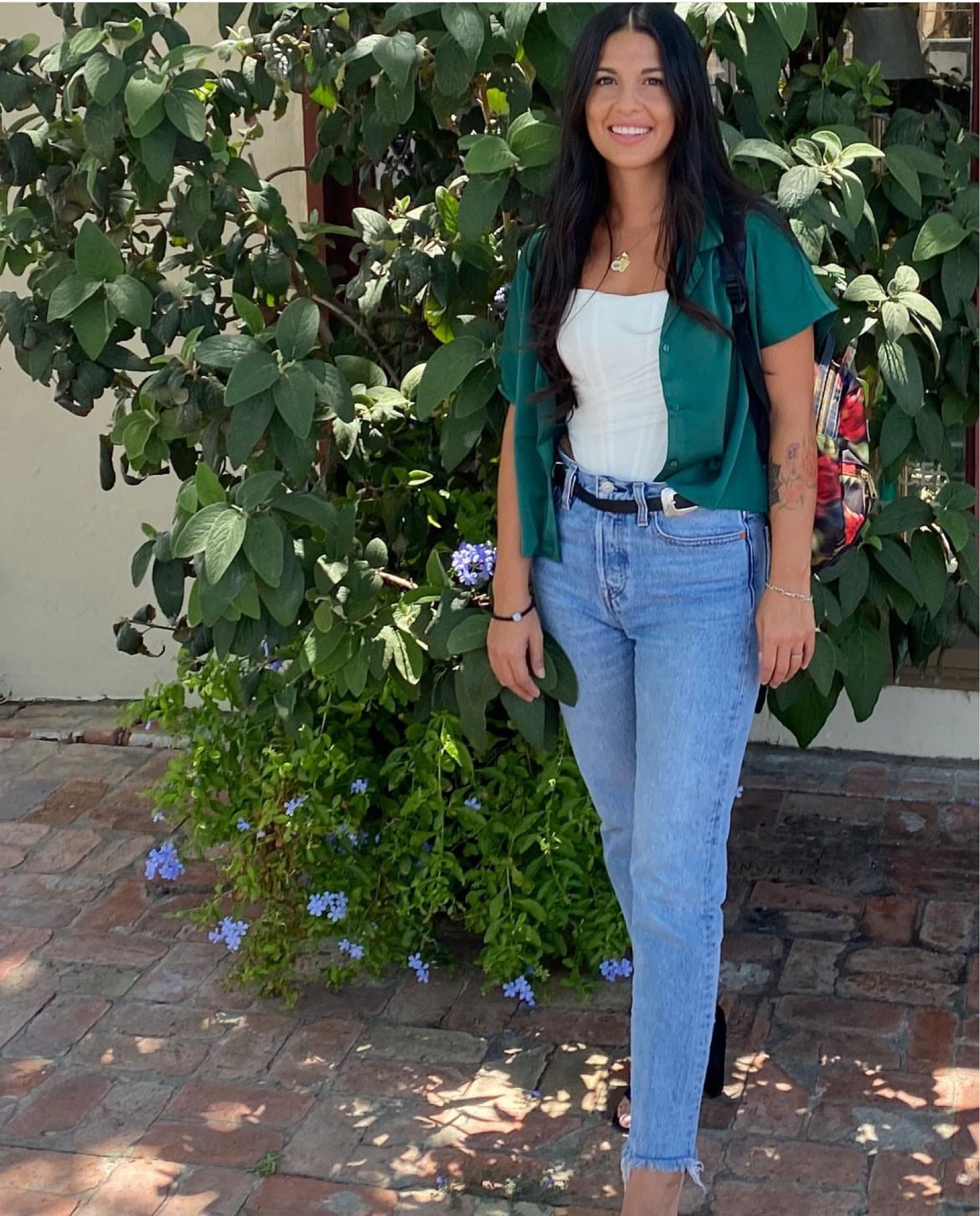 I love pairing this corset top casual and dressed up. Wore this for a lunch date with my hubs 🤍

#LTKfindsunder100 #LTKstyletip #LTKMostLoved