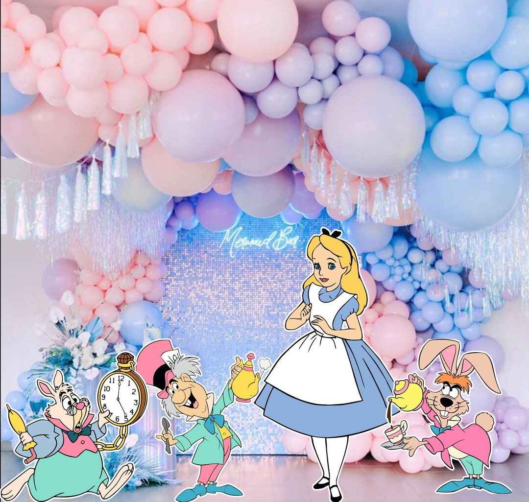 Bundle ALICE IN WONDERLAND Big Decor on Sale: Printable Cutout - Etsy | Etsy (US)