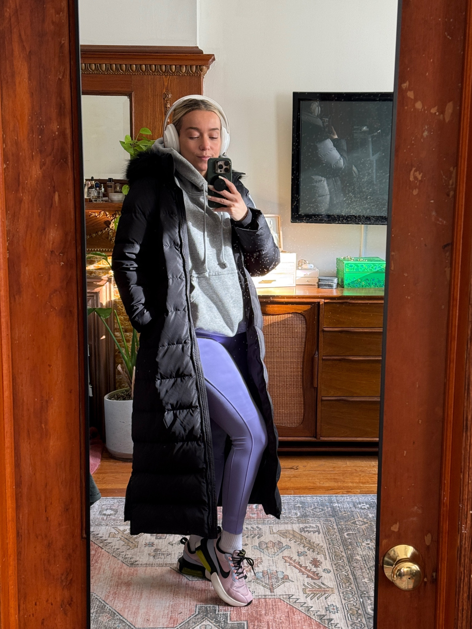 Ankle length down-filled winter coat is always a good decision in January when you’re off to the gym! I love this one from Lands End, wearing size small. 

#LTKStyleTip #LTKFitness #LTKActive