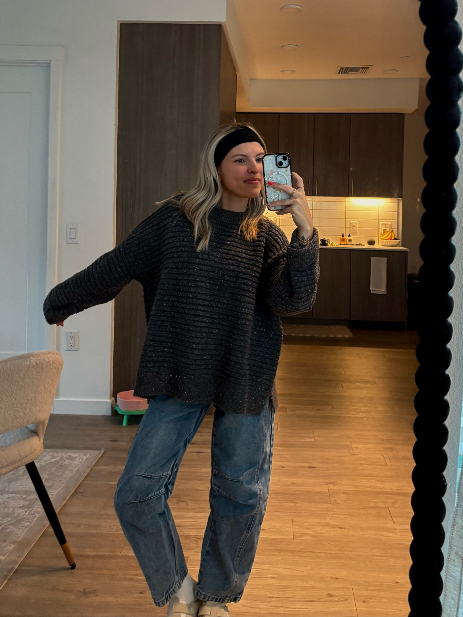 Madewell chunky sweater paired with barrel jeans and light tan Birkenstocks Boston clogs 

#LTKStyleTip #LTKWorkwear #LTKBeauty