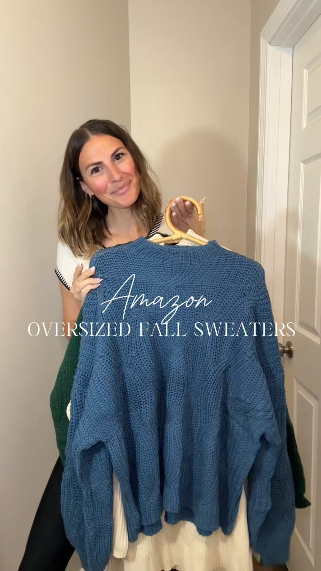4 oversized sweater that will make fall EXTRA COZY this season ✨

The quality is there in all of these. 
Wearing a small in them all! 

Many color options. 

Fall outfits. Fall style. Fall sweaters. Deep winter  

#LTKStyleTip #LTKVideo #LTKFindsUnder50