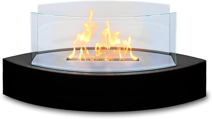 Anywhere Fireplace Lexington Tabletop Fireplace, Portable Ventless Liquid Bio-Ethanol Fireplace, ... | Amazon (US)
