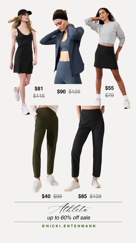 Athleta up to 60% off sale!! Joggers and athletic dresses are always my go-to for athleisure so I’ve rounded up a few for us! 

Athleta, athleisure, athleta sale, joggers, dress, summer fitness style, summer finds 

#LTKstyletip #LTKsalealert #LTKActive