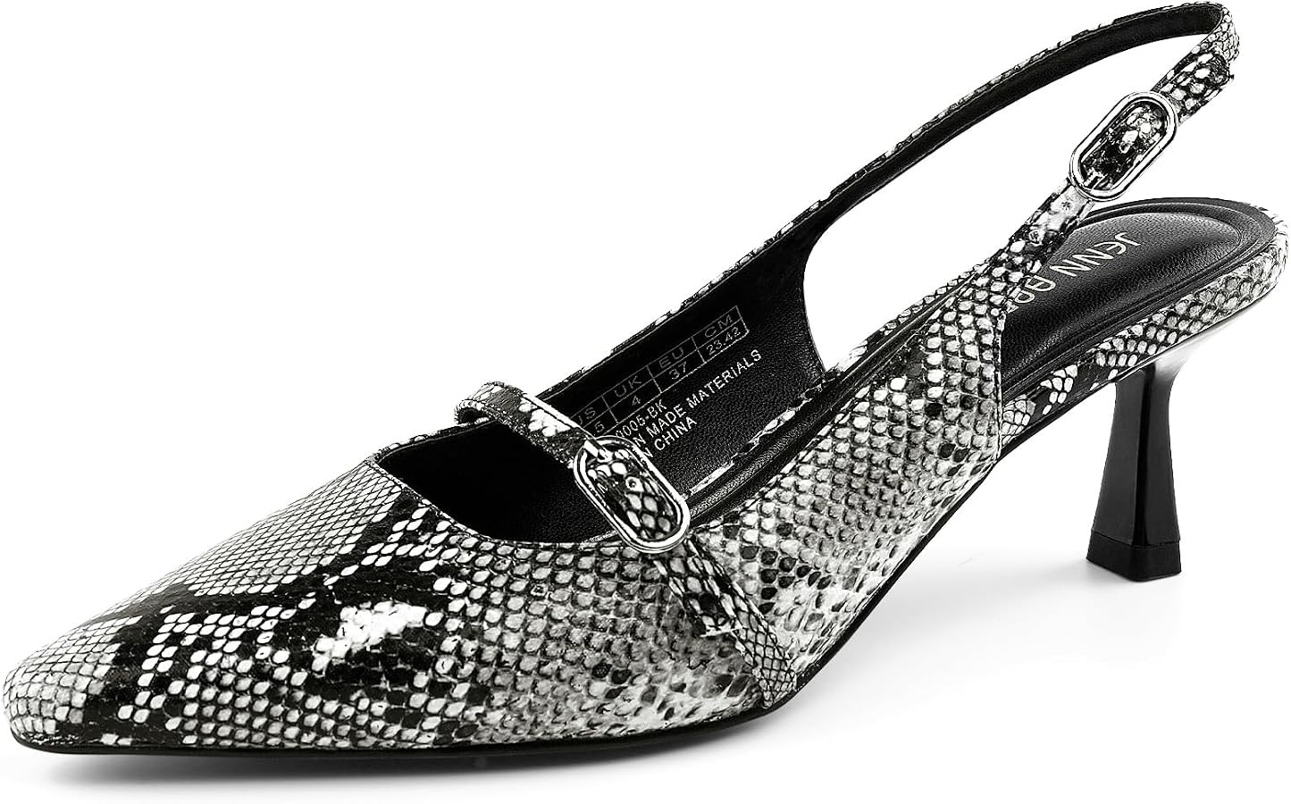 JENN ARDOR Kitten Heels for Womens Pumps Comfortable Slingback Heels Women Closed Toe Mary Jane P... | Amazon (US)