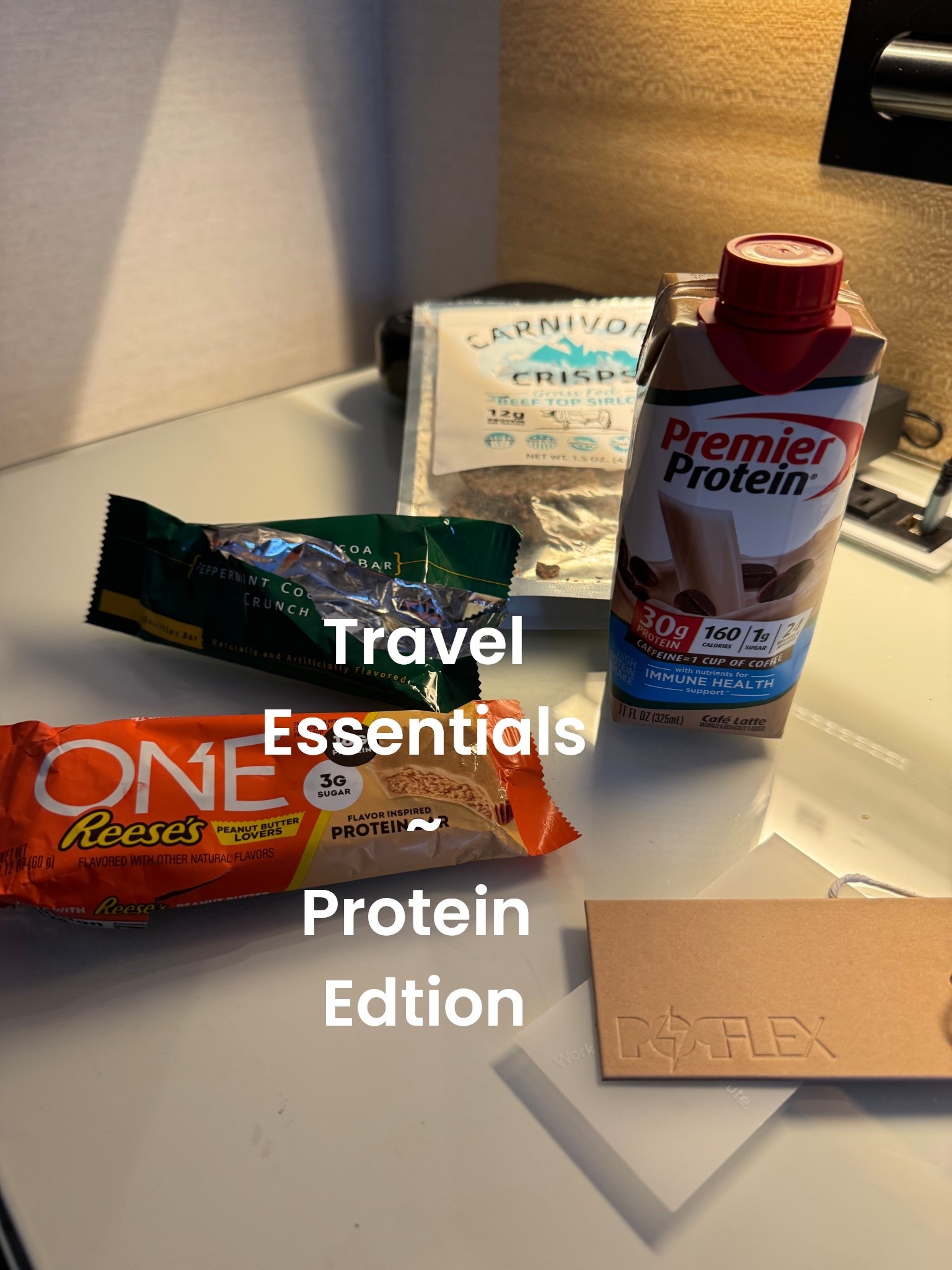Are you prioritizing protein?

Often it is difficult to find protein along the way when you travel. Making sure to pack a variety that will suit your needs AND taste buds while you are on the go is essential for hitting your goals and staying on track.

Check out this favorites I make sure to bring along. Commutes I even have them sent ahead of time so as not to overload my suitcase.

This one Reese’s bar is a new find and it is really peanuty. I add about a quarter crumbled to plain Greek yogurt for a tasty zing!

What’s your go to protein for traveling?

#LTKSeasonal #LTKTravel #LTKFindsUnder50
