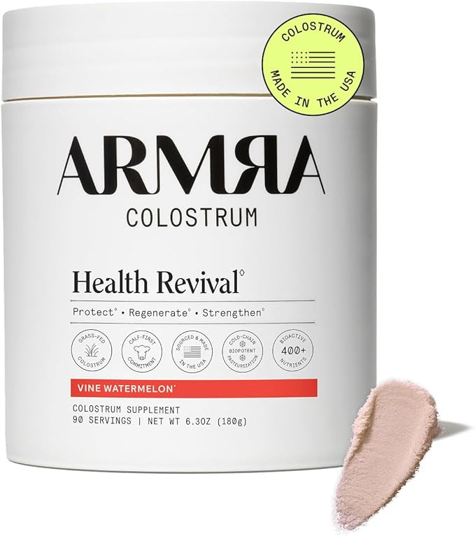 ARMRA Colostrum Powder | Vine Watermelon | Gut Health & Bloating | Skin & Hair | Immunity | Keto,... | Amazon (US)