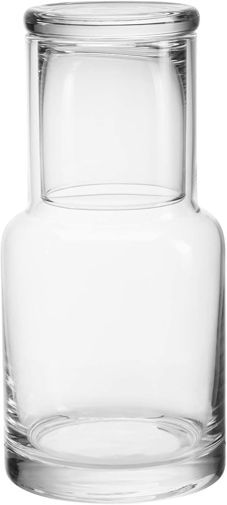 BlogBlog Bedside Water Carafe and Glass Set, Mouthwash Decanter, Water Pitcher Set for Nightstand... | Amazon (US)