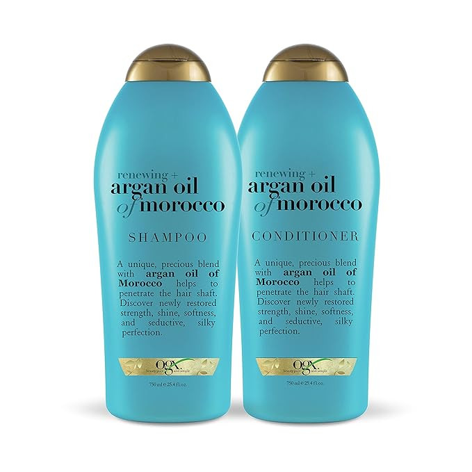 OGX Renewing + Argan Oil of Morocco Shampoo & Conditioner, 25.4 Ounce (Set of 2) | Amazon (US)