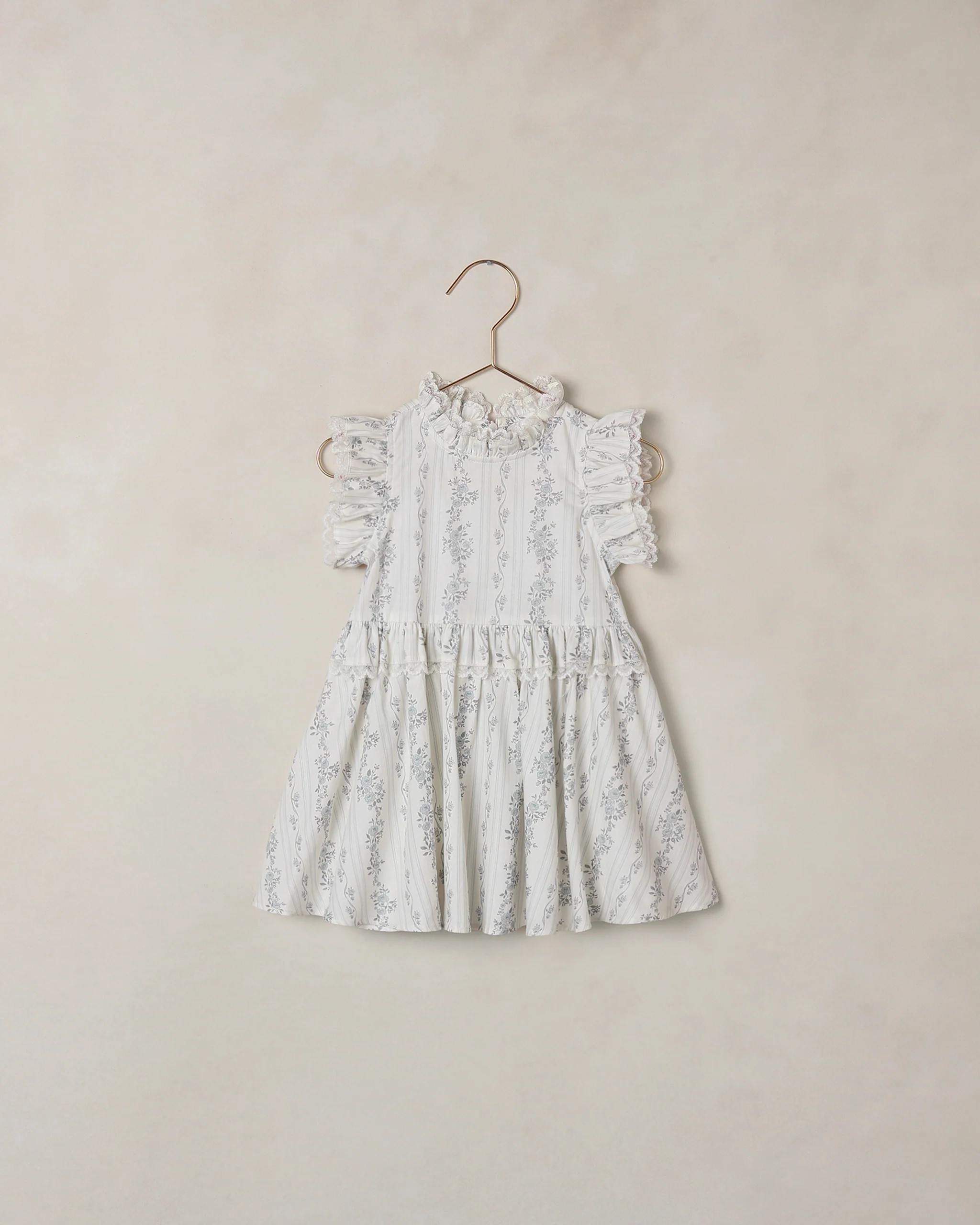 Alice Dress French Floral Stripe | Rylee + Cru
