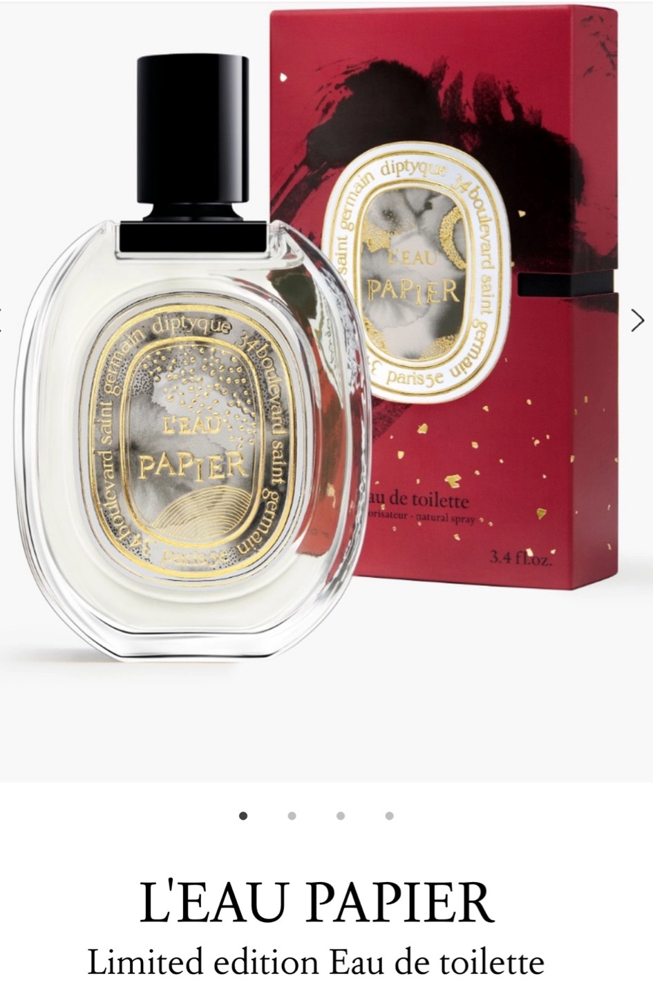 #Diptyque Lunar New Year L’eau Papier eau de toilette
Complimentary set of Lunar New Year envelopes with orders of $180+. Code: DRAGON

#LTKbeauty #LTKGiftGuide #LTKMostLoved