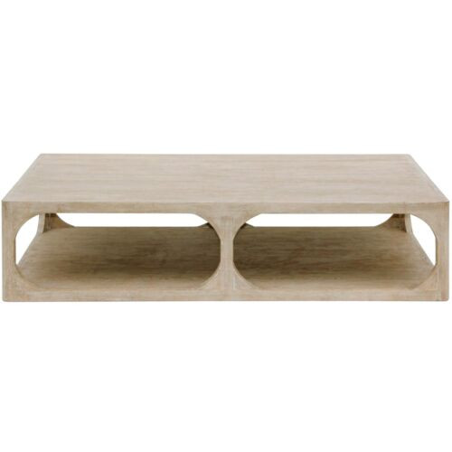 Ming Arched Coffee Table, Weathered Whitewash | One Kings Lane