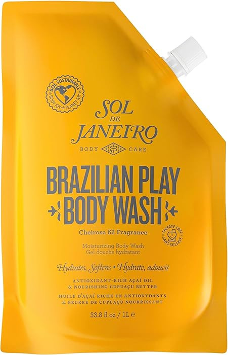 Sol de Janeiro Brazilian Play Body Wash | Moisturizing Shower Gel in Cheirosa 62 Scent | Amazon (US)