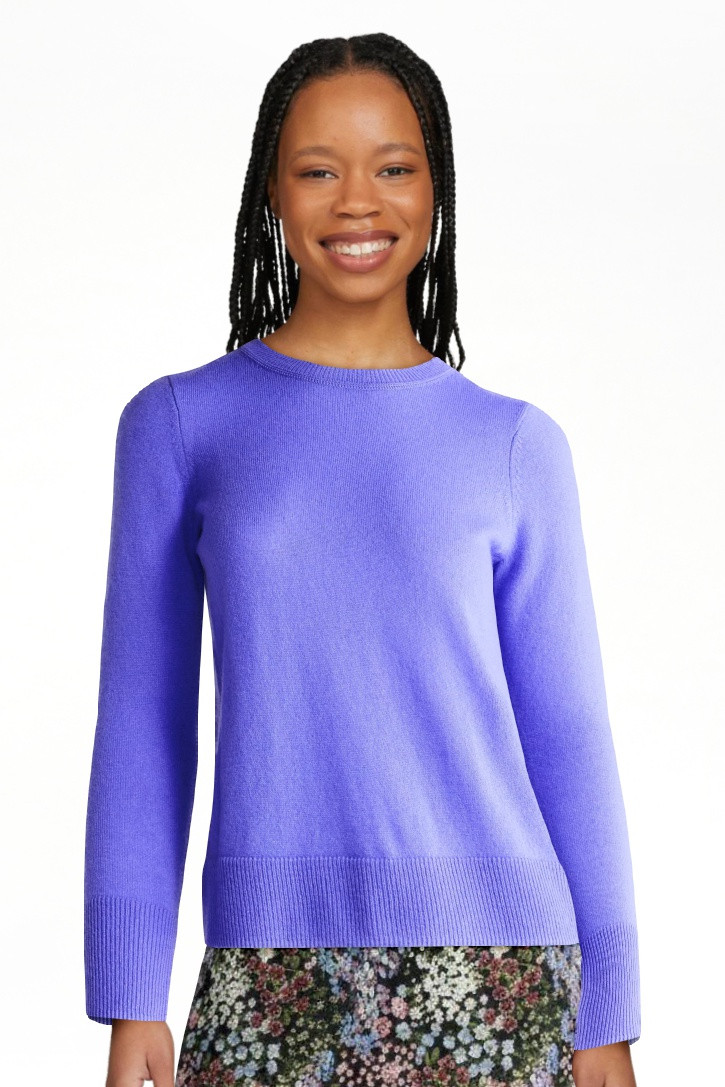 Free Assembly Women's and Women's Plus Cashmere Sweater with Long Sleeves, Sizes XS-4X | Walmart (US)