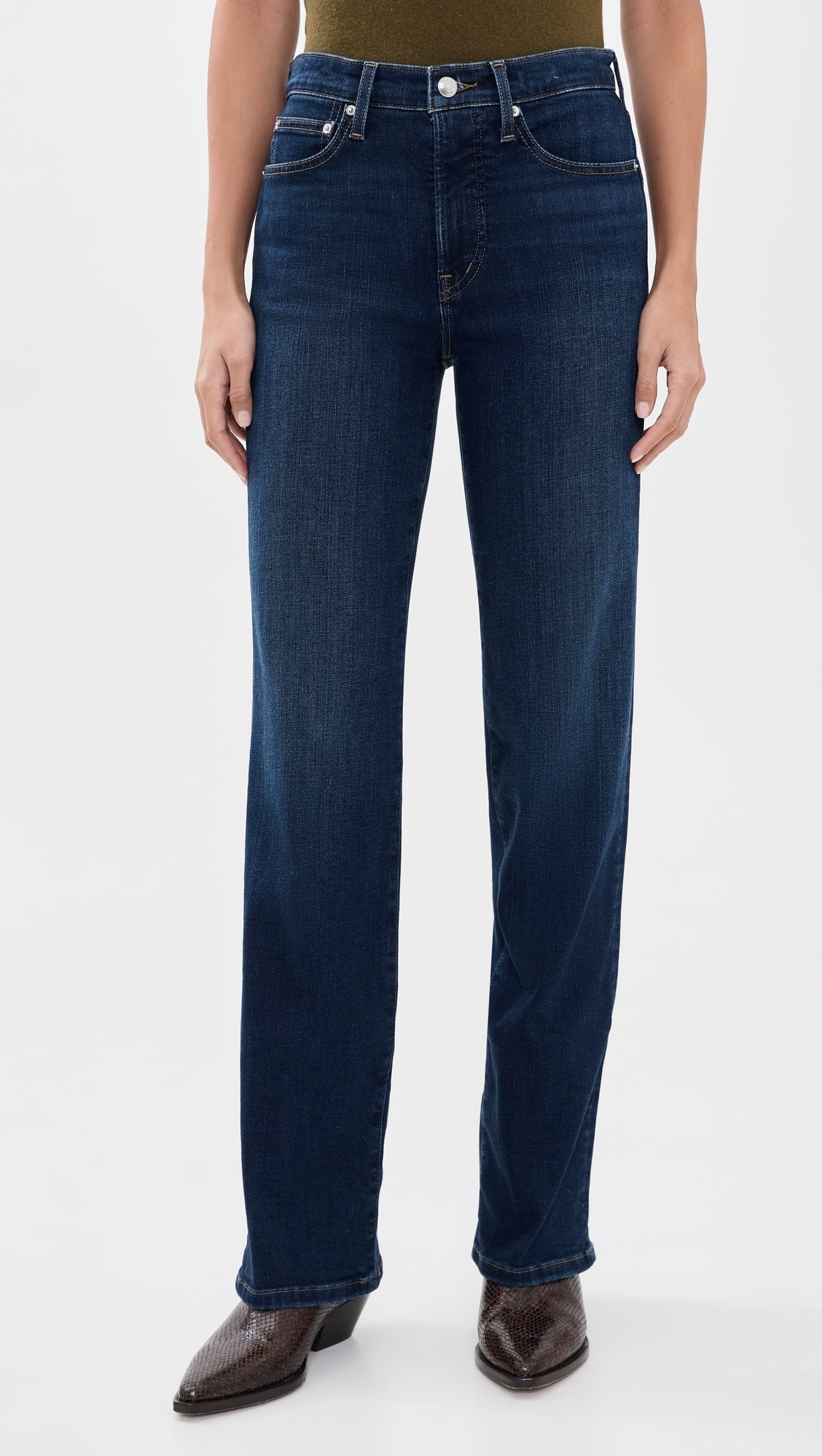 The Straight Jeans in Super Stretch Denim | Shopbop